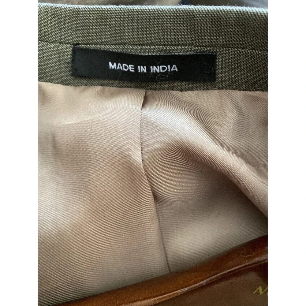 Lauren Ralph Lauren Sport Coat Blazer Mens 44R Wool Mark Tan, Made India